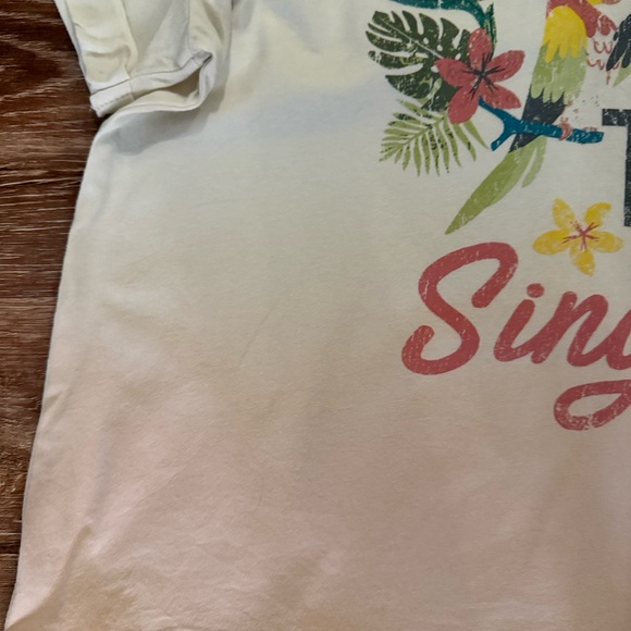 Disney Parks Enchanted Tiki Room "Birds of a Feather" Crop Top XL Retired - Picture 7 of 10